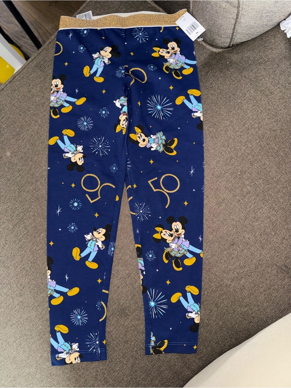 NWT Disney World 50th Anniversary Girls Leggings